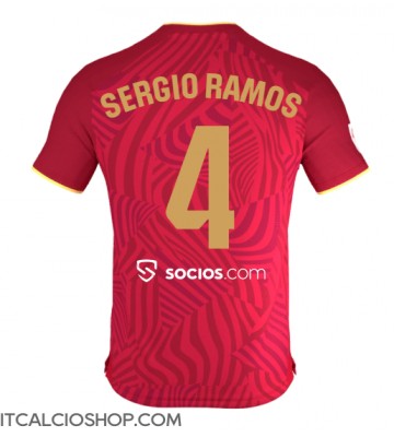 Sevilla Sergio Ramos #4 Seconda Maglia 2023-24 Manica Corta